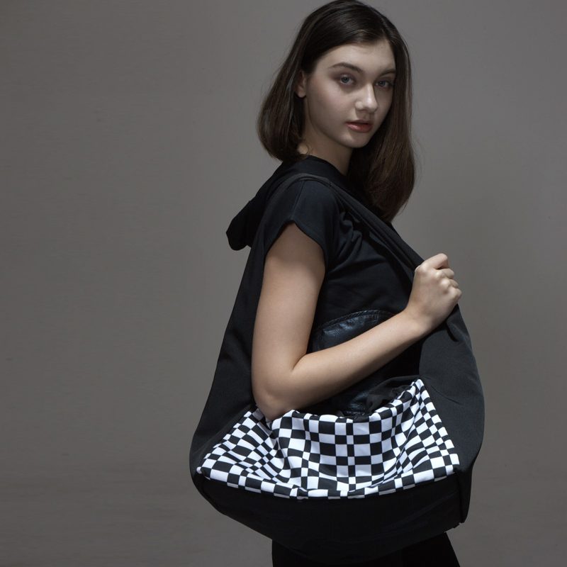 ènorme drawstring anti-bacterial silver ion COOLMAX® light fresh® shoulder bag