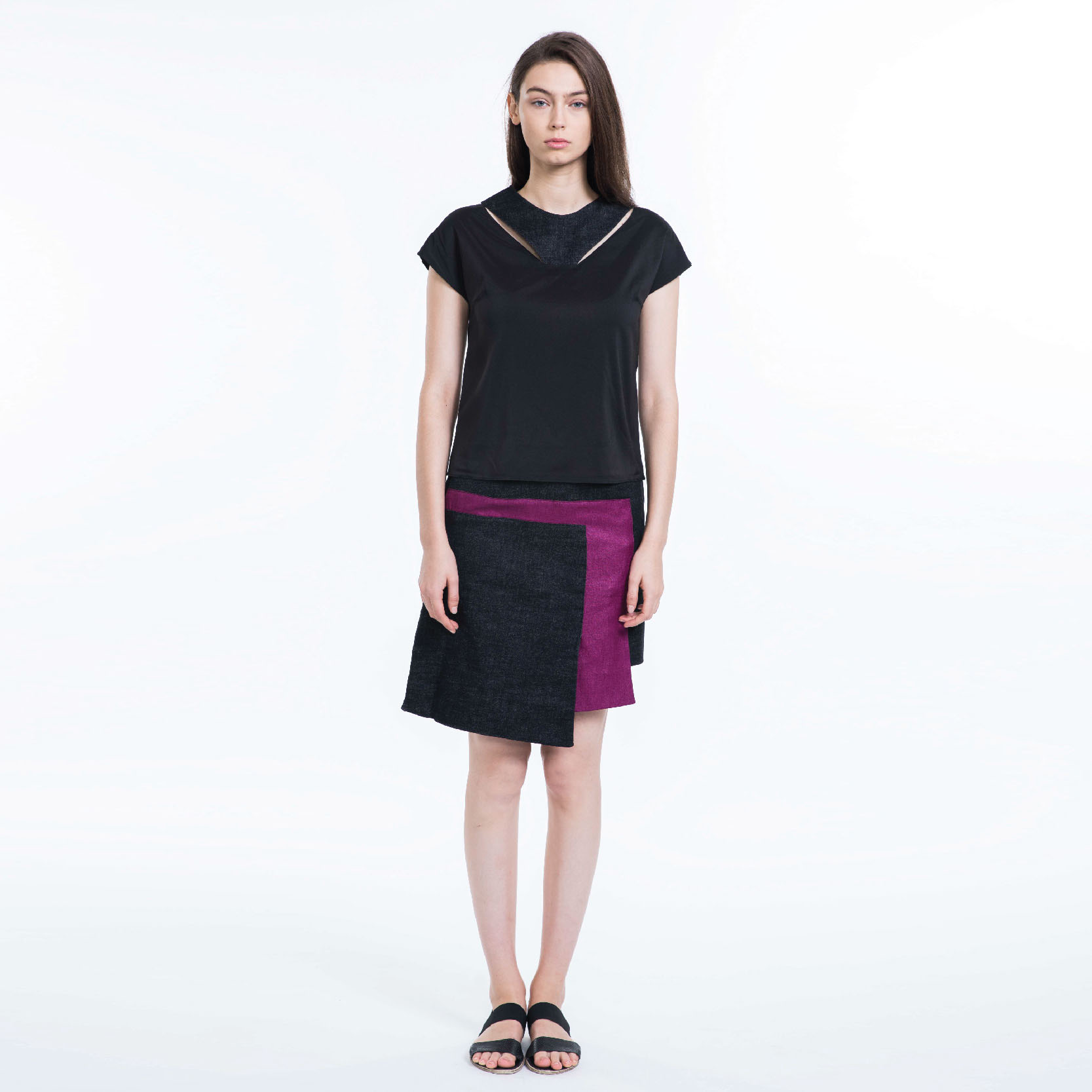 TP9102 mini cap sleeve top