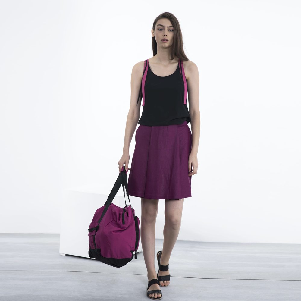 TP9103 gro-grain candy tie cami top